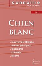 Couverture du livre « Chien blanc, de Romain Gary » de  aux éditions Editions Du Cenacle
