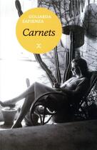 Couverture du livre « Carnets » de Goliarda Sapienza aux éditions Le Tripode