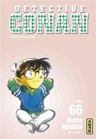 Couverture du livre « Détective Conan Tome 66 » de Gosho Aoyama aux éditions Kana