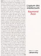 Couverture du livre « L'opium des intellectuels » de Raymond Aron aux éditions Calmann-levy