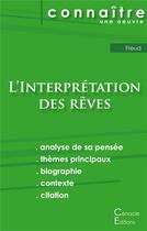 Couverture du livre « Fiche de lecture l'interpretation des rêves de Freud (analyse litteraire de reference et resume comp » de  aux éditions Editions Du Cenacle