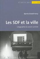 Couverture du livre « Les sdf et la ville » de Zeneidi aux éditions Breal