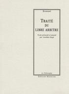 Couverture du livre « Traité du libre arbitre » de Jacques Bénigne Bossuet aux éditions Manucius