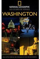 Couverture du livre « Washington » de John Thompson aux éditions National Geographic