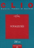 Couverture du livre « REVUE CLIO t.23 ; voyageuses » de Thebaud/Zancari aux éditions Pu Du Midi