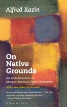 Couverture du livre « On Native Grounds » de Kazin Alfred aux éditions Houghton Mifflin Harcourt