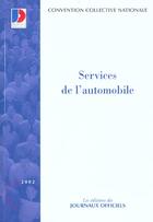 Couverture du livre « Services de l'automobile » de  aux éditions Documentation Francaise