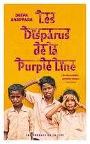 Couverture du livre « Les disparus de la Purple Line » de Deepa Anappara aux éditions Presses De La Cite