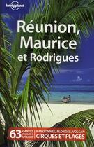 Couverture du livre « Reunion, maurice et rodrigues 6ed » de Carillet/Cirendini aux éditions Lonely Planet France