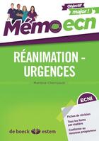 Couverture du livre « Urgences-réanimation » de Marlene Cherruault aux éditions Estem