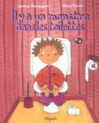 Couverture du livre « Il y a un monstre dans les toilettes » de Nancy Pierret aux éditions Mijade
