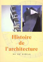 Couverture du livre « Histoire De L'Architecture Au Xx Siecle » de  aux éditions Konemann