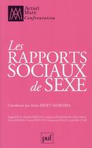 Couverture du livre « Les rapports sociaux de sexe » de Annie Bidet-Mordrel aux éditions Puf