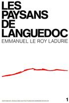 Couverture du livre « Paysans de languedoc 2 vol, - deuxieme volume circule sous 9 » de Le Roy Ladurie E. aux éditions Ehess