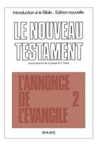 Couverture du livre « Annonce de l'evangile » de Leon/Dufour aux éditions Mame