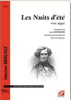 Couverture du livre « Les nuits d'été ; voix aiguë » de Hector Berlioz aux éditions Symetrie