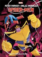 Couverture du livre « Peter Parker & Miles Morales - Spider-Men : double peine » de Mariko Tamaki et Gurihiru et Vita Ayala aux éditions Panini