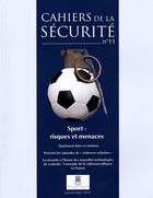 Couverture du livre « Sport : risques et menaces » de  aux éditions Documentation Francaise