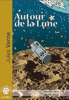 Couverture du livre « Autour de la lune » de Jules Verne aux éditions Le Livre Qui Parle