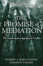 Couverture du livre « PROMISE OF MEDIATION » de Robert Bush aux éditions Jossey-bass