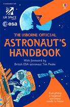 Couverture du livre « Astronaut's handbook » de Louie Stowell aux éditions Usborne