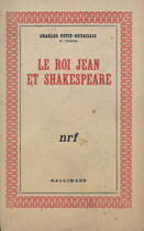 Couverture du livre « Roi Jean Et Shakespeare » de Petit-Duta aux éditions Gallimard