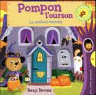 Couverture du livre « Pompon l'ourson : la maison hantée » de Benji Davies aux éditions Gallimard-jeunesse