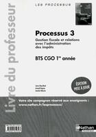 Couverture du livre « Processus 3 - bts 1re annee - les processus livre du professeur » de Chamillard/Hingray aux éditions Nathan