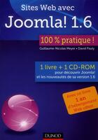 Couverture du livre « Sites Web avec Joomla! 1.6 » de Guillaume-Nicolas Meyer et David Pauly aux éditions Dunod