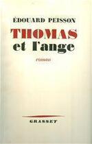 Couverture du livre « Thomas et l'ange » de Edouard Peisson aux éditions Grasset
