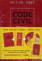Couverture du livre « Droit civil (édition 2007) » de  aux éditions Dalloz