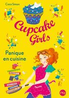 Couverture du livre « Cupcake Girls Tome 8 : panique en cuisine » de Coco Simon aux éditions Pocket Jeunesse