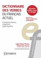 Couverture du livre « Dictionnaire des verbes du francais actuel » de Florea/Fuchs aux éditions Ophrys