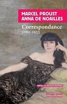 Couverture du livre « Correspondance (1901-1919) » de Anna De Noailles et Marcel Proust aux éditions Rivages
