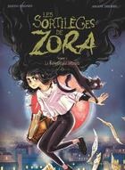Couverture du livre « Les sortilèges de Zora Tome 2 : la bibliothèque interdite » de Ariane Delrieu et Judith Peignen aux éditions Vents D'ouest