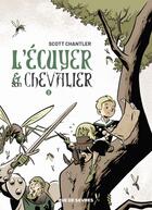 Couverture du livre « L'écuyer et son chevalier Tome 2 » de Scott Chantler aux éditions Rue De Sevres