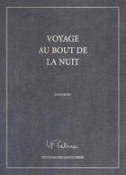 Couverture du livre « Voyage au bout de la nuit » de Celine aux éditions Editions Des Saints Peres