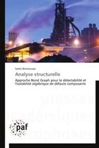 Couverture du livre « Analyse structurelle » de Samir Benmoussa aux éditions Presses Academiques Francophones