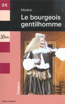 Couverture du livre « Le bourgeois gentilhomme » de Moliere aux éditions J'ai Lu