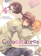 Couverture du livre « Colocataires à leur manière Tome 4 » de Tsunami Minatsuki et Asu Futatsuya aux éditions Nobi Nobi