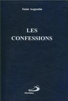 Couverture du livre « Confessions, les (saint augustin) » de Saint Augustin aux éditions Mediaspaul