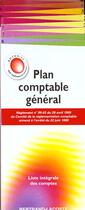 Couverture du livre « Plan comptable depliant multicolore (édition 2005) » de Bertrand-Lacoste aux éditions Bertrand Lacoste