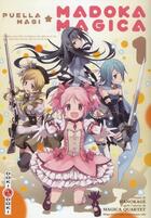 Couverture du livre « Puella magi - madoka magica t.1 » de Magica Quartet et Hanokage aux éditions Bamboo