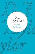 Couverture du livre « English Settlement » de Taylor D J aux éditions Macmillan Bello Digital