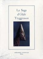 Couverture du livre « La saga d'Olafr Tryggvason » de Sturluson Snorri aux éditions Actes Sud
