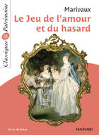 Couverture du livre « Le jeu de l'amour et du hasard » de Pierre De Marivaux aux éditions Magnard