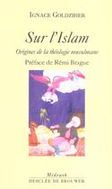 Couverture du livre « Les sources de l'islam » de I Goldziher aux éditions Desclee De Brouwer