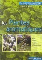 Couverture du livre « Les plantes aromatiques » de Pierrick Le Jardinier aux éditions De Vecchi