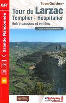 Couverture du livre « Tour du Larzac ; templier - hospitalier » de  aux éditions Ffrp