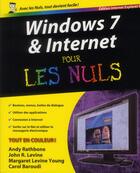 Couverture du livre « Windows 7 et internet ; édition explorer 9 pour les nuls » de  aux éditions First